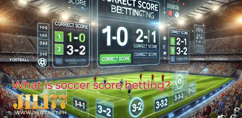 What is soccer score betting